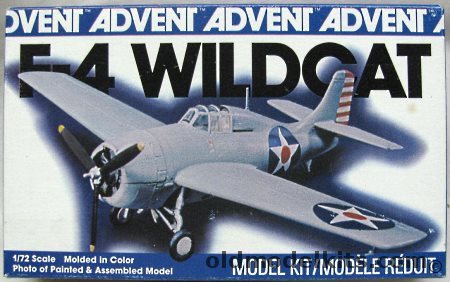 Revell 1/72 Grumman F4F-4 Wildcat - US Navy Lt. Cdr. Jimmy Thatch / USS Yorktown / Block Island Anti-Sub, 3303 plastic model kit